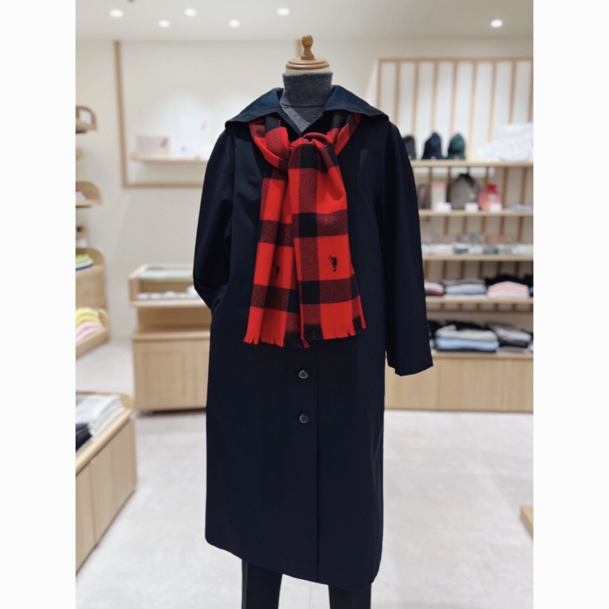 コ*ン様 フクゾー FUKUZO フード付き レインコート ライナー付き