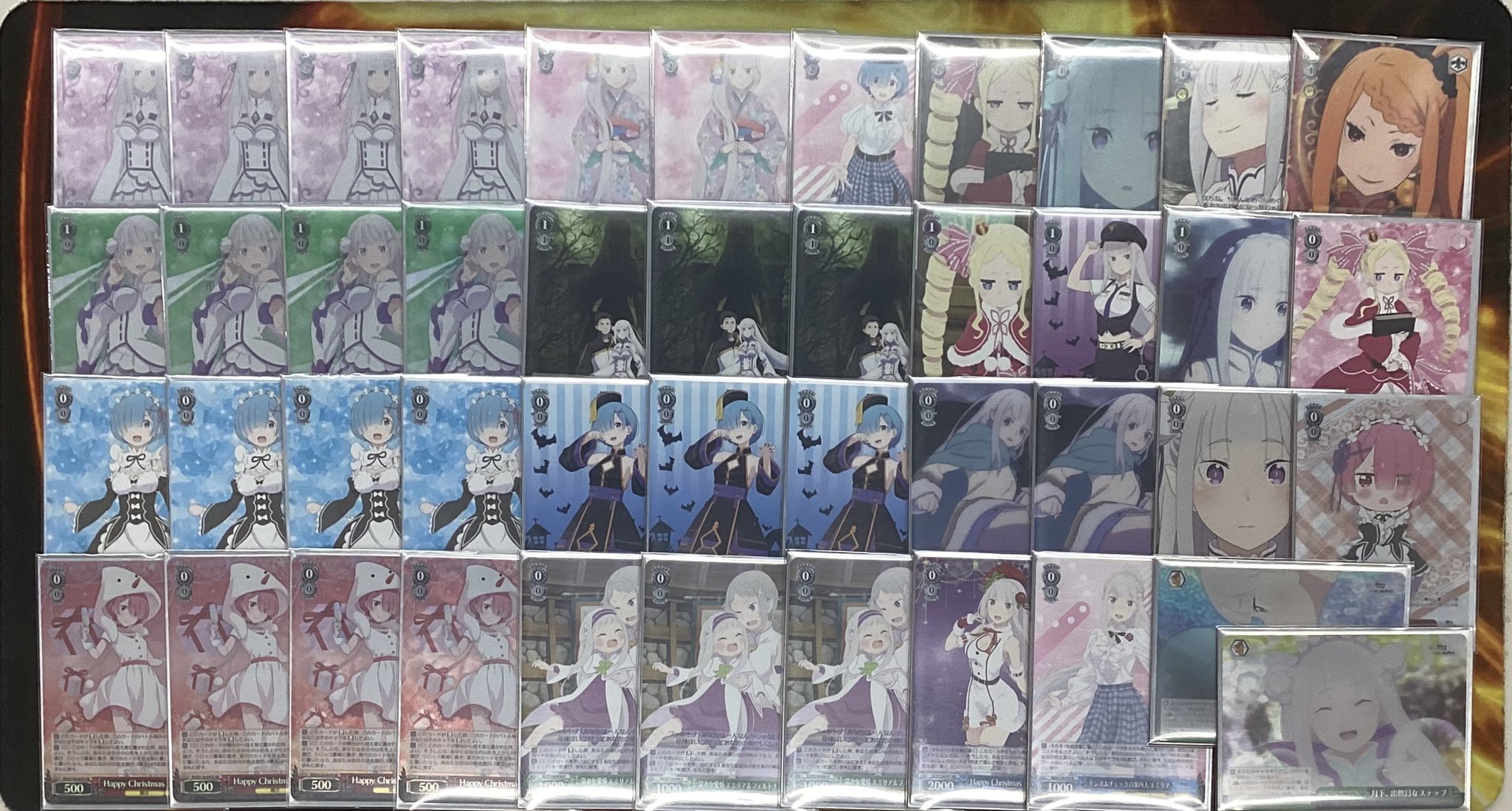 リゼロ 8門 デッキパーツセット リゼロ 8門 デッキパーツセット リゼロ