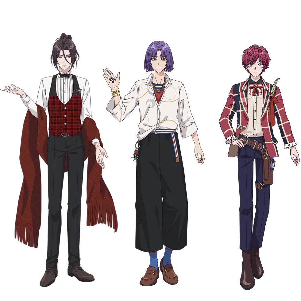 まほアニさ、シャイロックのストールのチェック柄を変更されちゃった