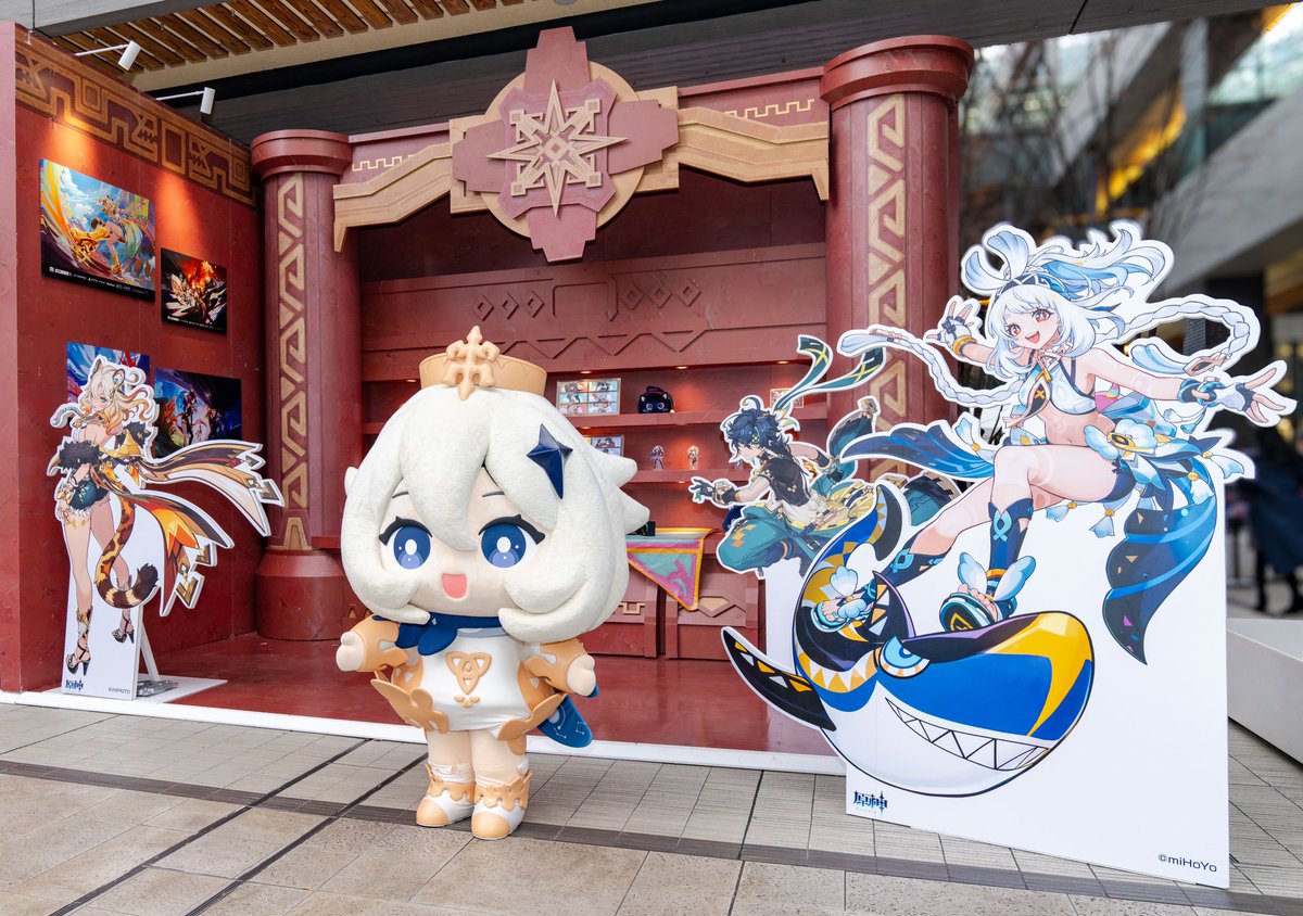 テイワットグッズ POP UP STORE 2024 名古屋会場は本日より開催！ #原神