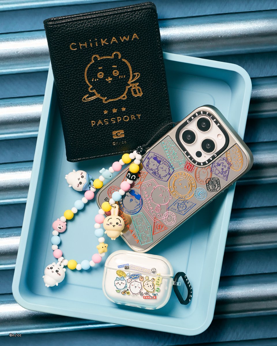 ちいかわ ケースティファイ casetyfi スマホストラップ ケースティファ