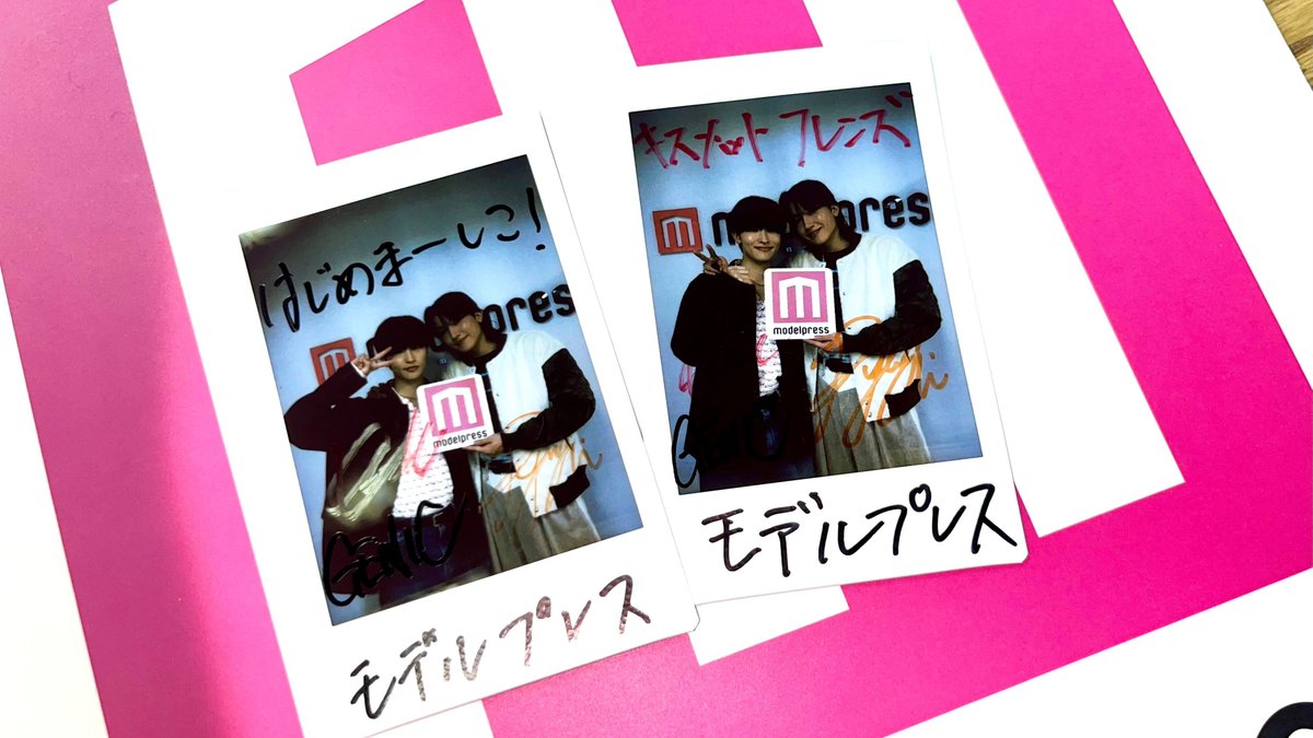 GENIC増子敦貴さん＆小池竜暉さん サイン入りチェキを2名様に🎁 ＼ 1⃣