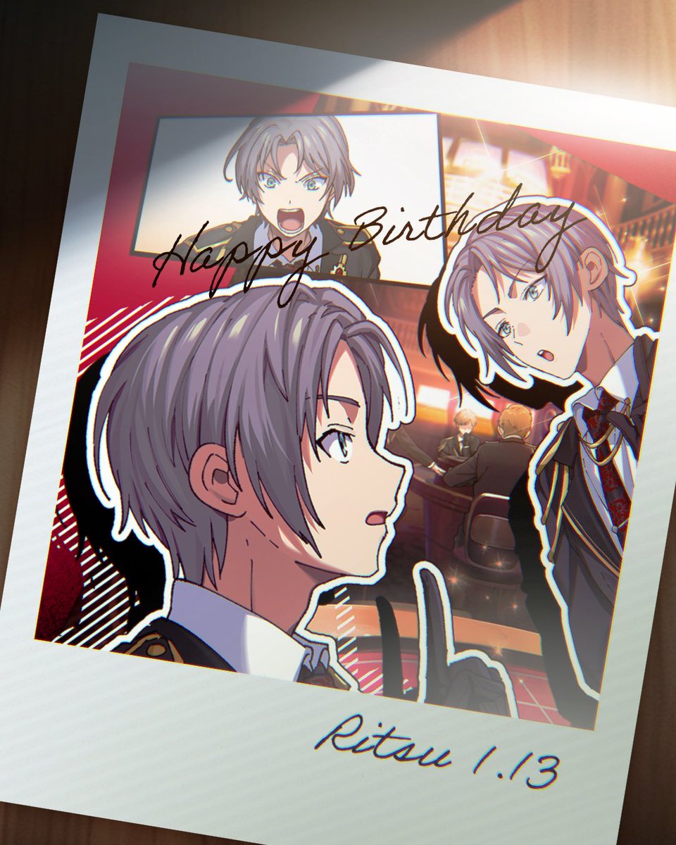 🎈HAPPY BIRTHDAY🎈 本日1月13日は、針条 律の誕生日⚖