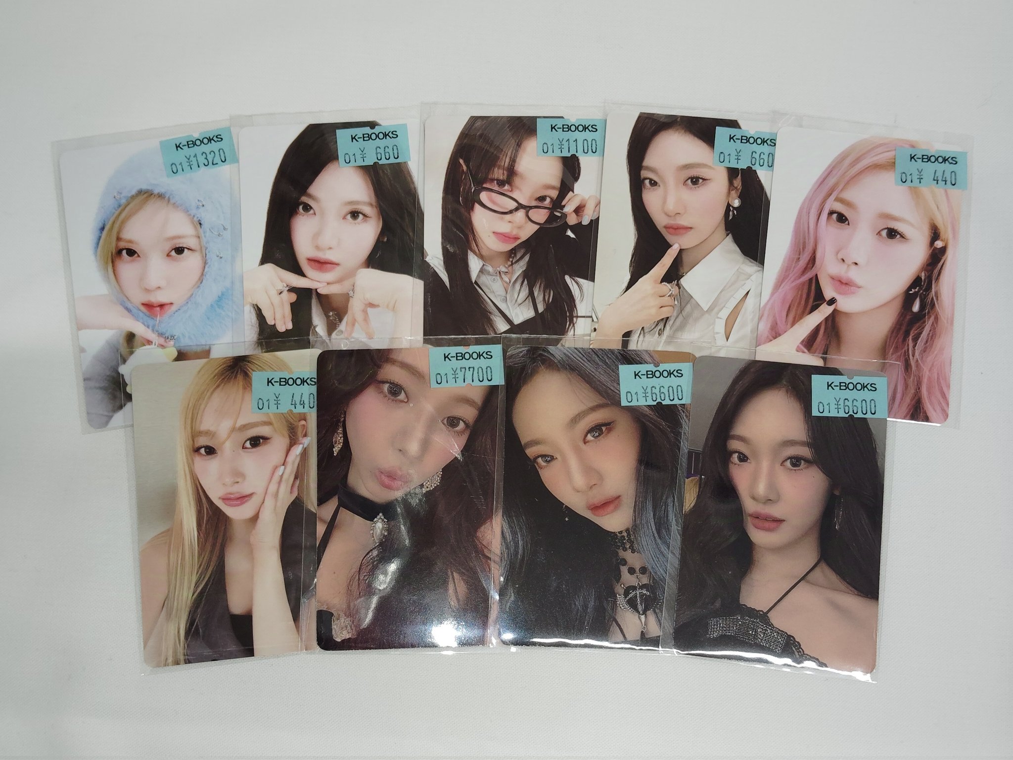 aespa カリナ karina ポップアップ スーツケース トレカ aespa カリナ