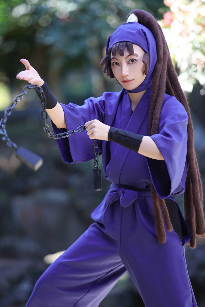 cosplay/コスプレ 忍たま 尾浜勘右衛門 得意武器は、