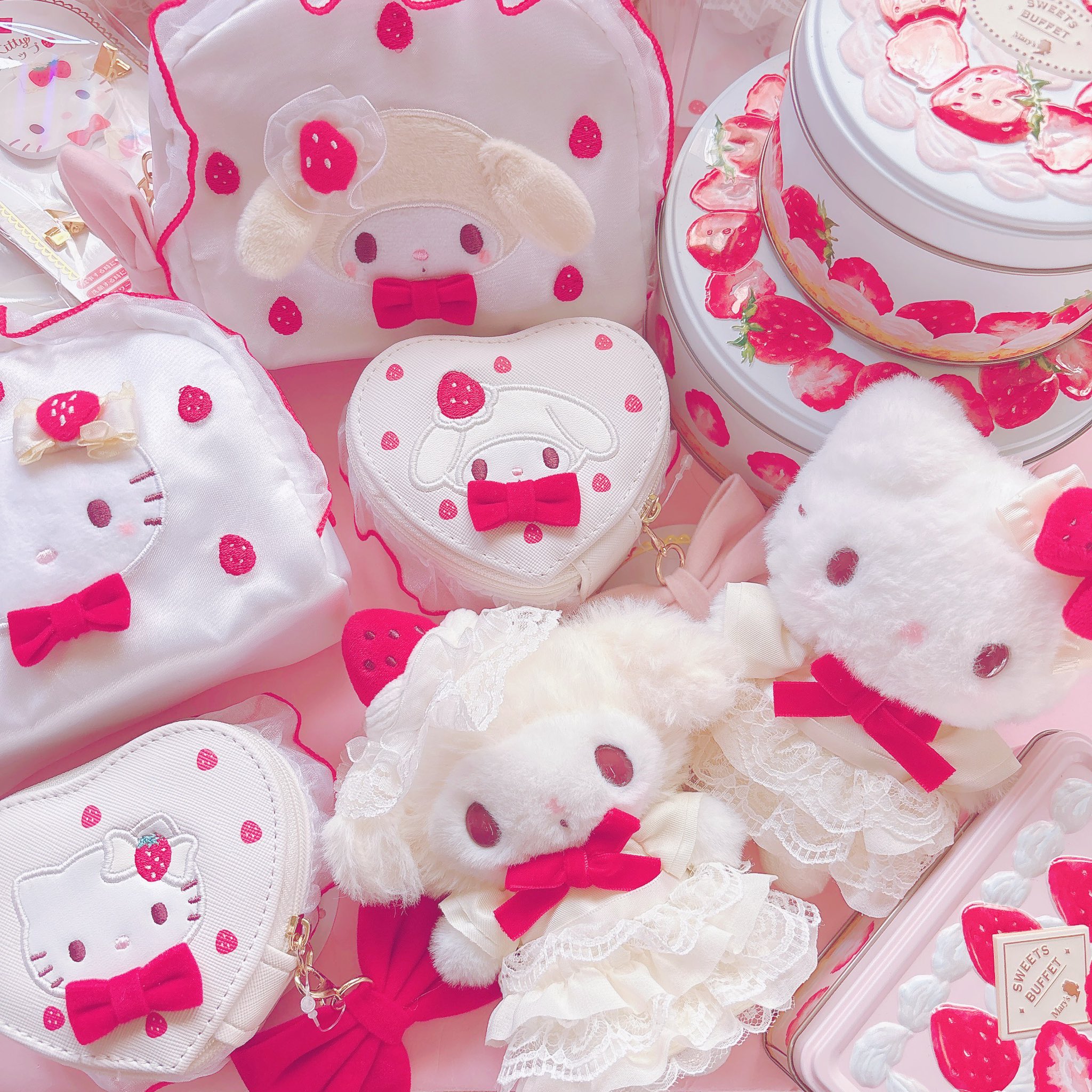 サンリオ マイメロディ ショートケーキ マスコット サンリオショート