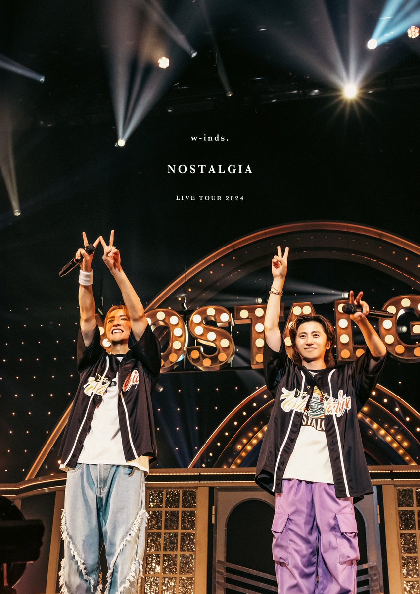 3/26(水)Blu-ray /DVD「w-inds. LIVE TOUR 2024 ”Nostalgia”」発売決定