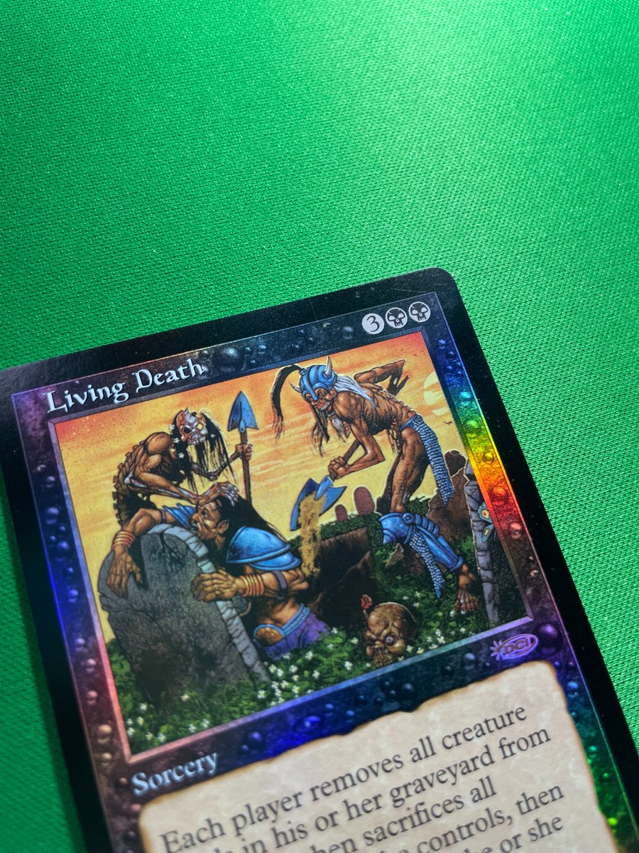 商品紹介】#mtgjp #mtgfoil (Promo-Judge)Living Death/生ける屍