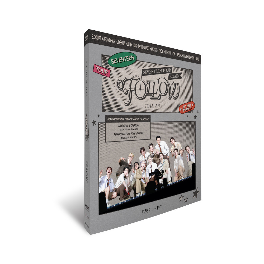 SEVENTEEN】 「SEVENTEEN TOUR 'FOLLOW' AGAIN TO JAPAN」 Blu-ray