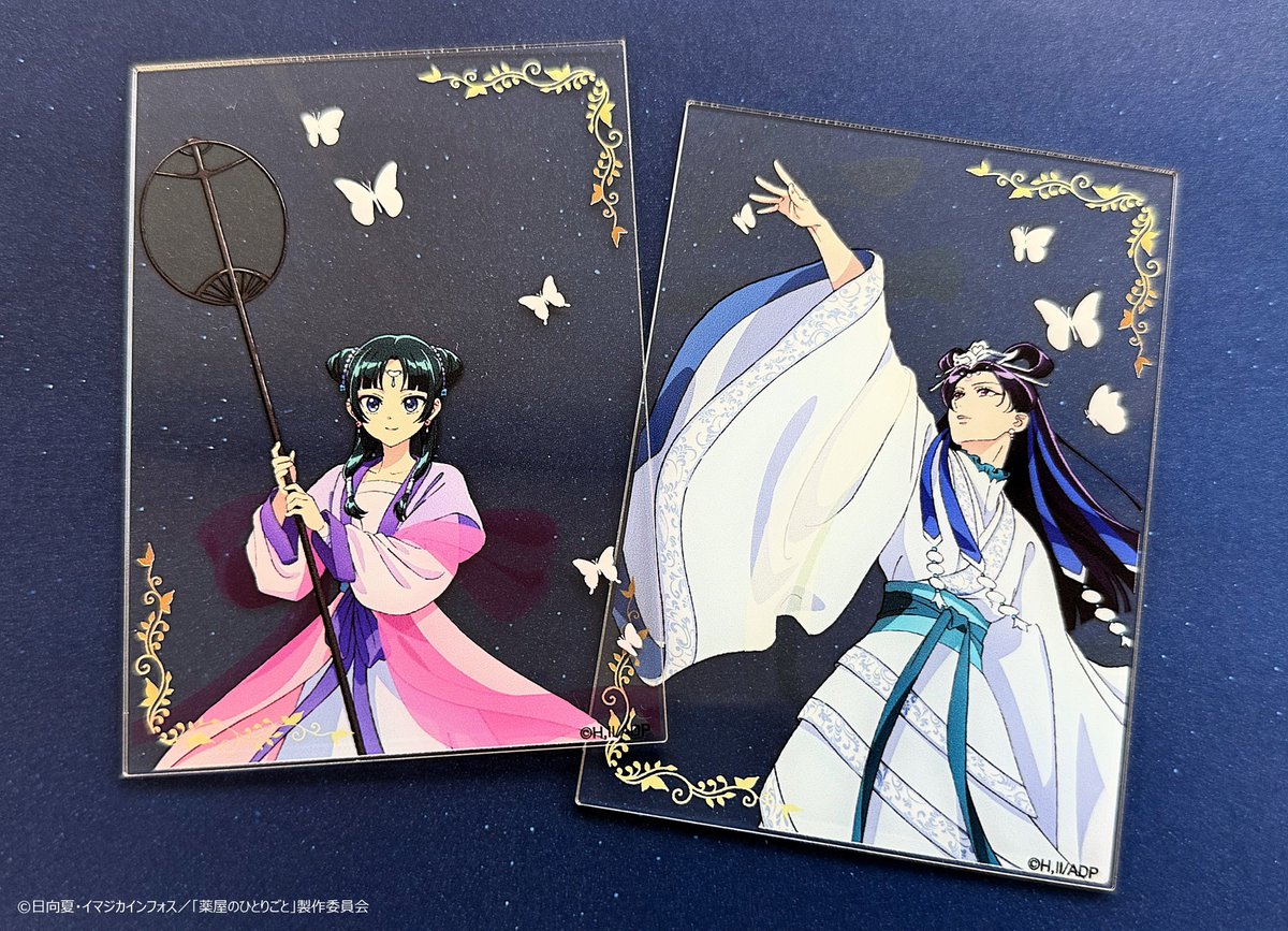 商品紹介】 “月精”をテーマに、描きおろされた猫猫と壬氏のクリア