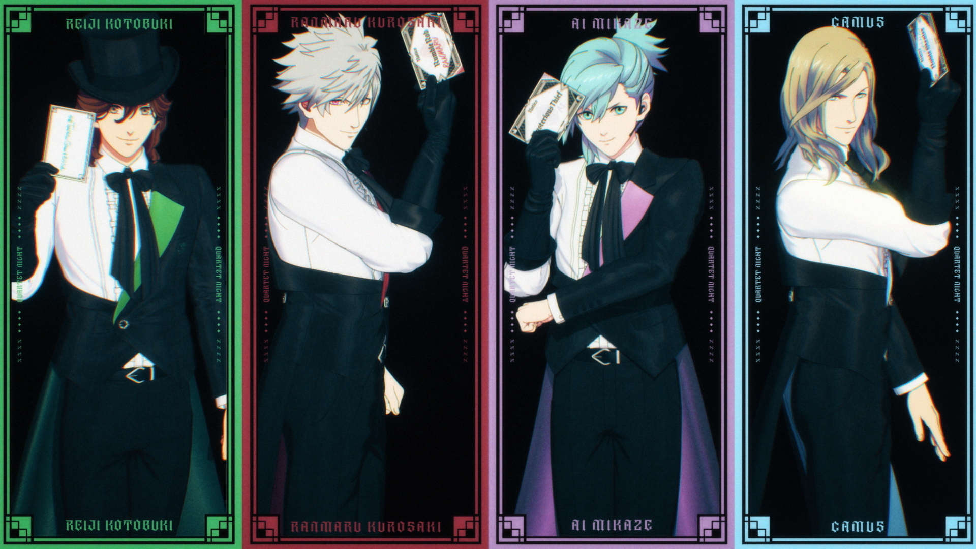 こ】カミュ タブナイ コマフィルム 怪盗 カルナイ うたプリ 特典 うた