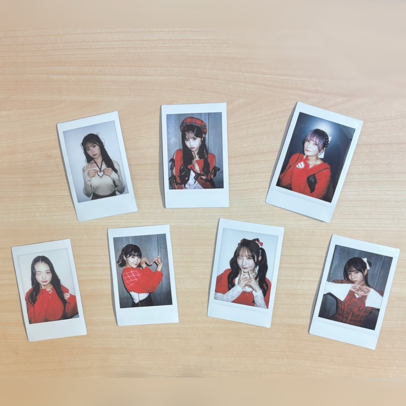 everglow メンバー直筆サイン入りチェキ everglow メンバー全員直筆