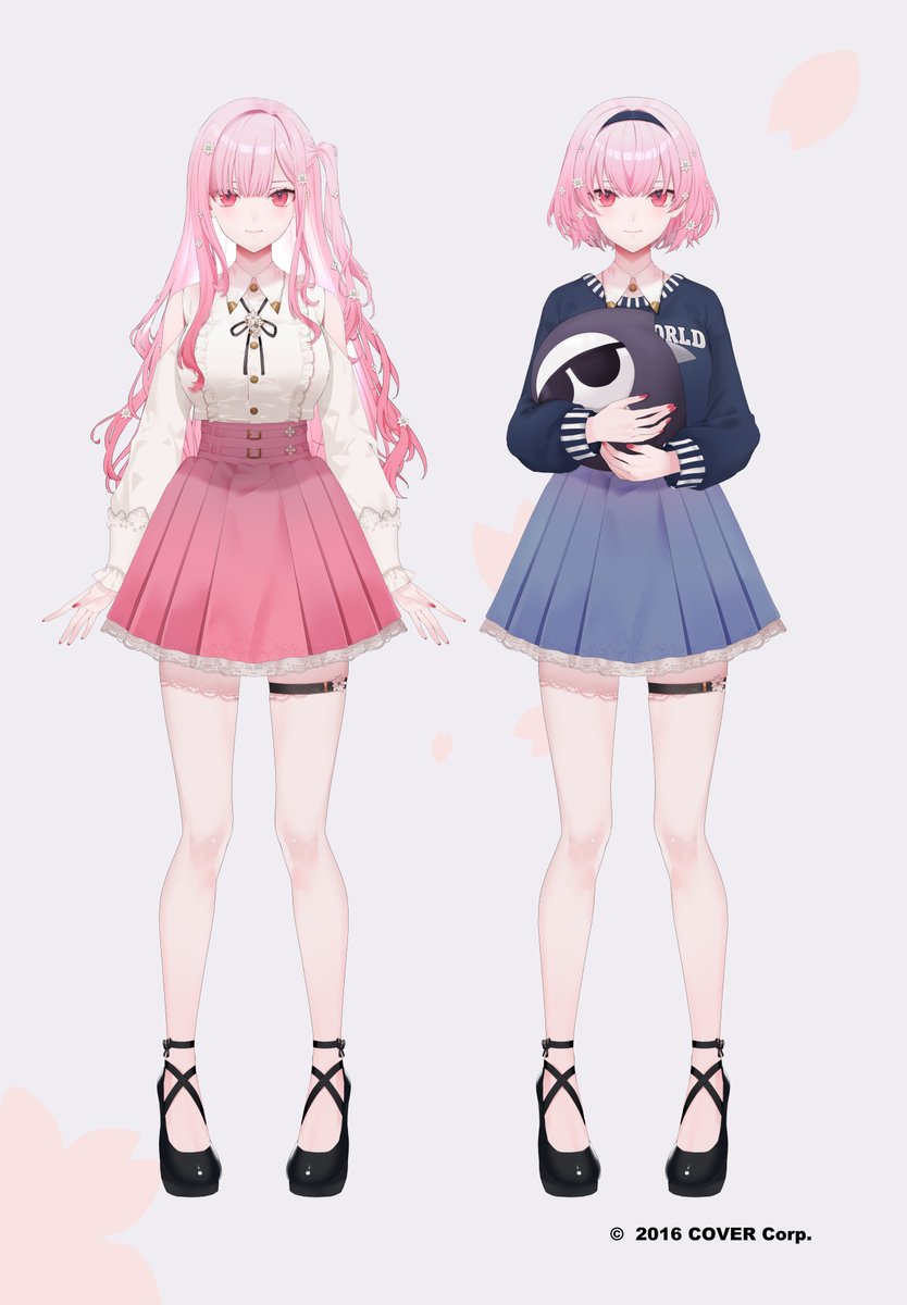 Calliopeさん（@moricalliope）の新衣装お仕立てしました！Calli's new