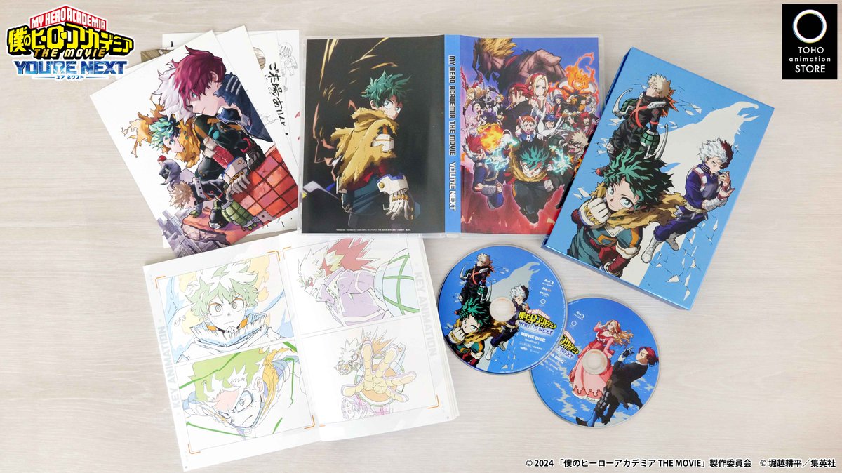 僕のヒーローアカデミア THE MOVIE #ユアネクスト】 ◢◤ Blu-ray＆DVD