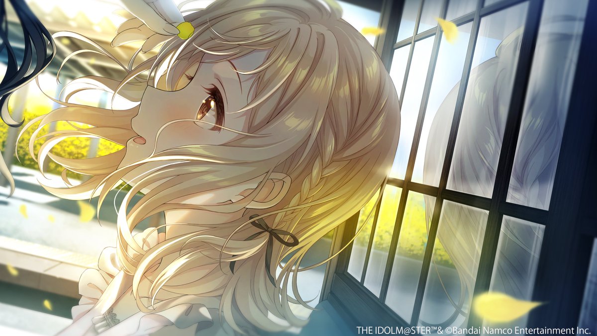 櫻木 真乃 『3番線に、春がまいります……っ』 #真乃イラストのここが好き