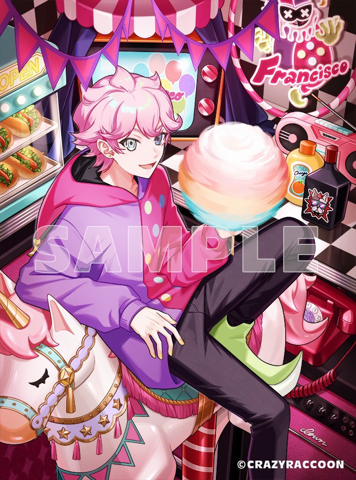 お仕事】 Crazy Raccoon所属 ふらんしすこさん(@Franciscooo_T )の誕生