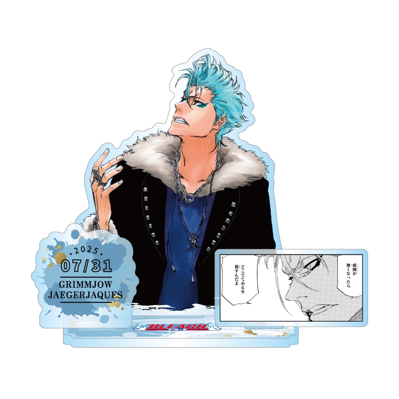 BLEACH BLEACH フォト風カード グリムジョー THEキャラ インスタント