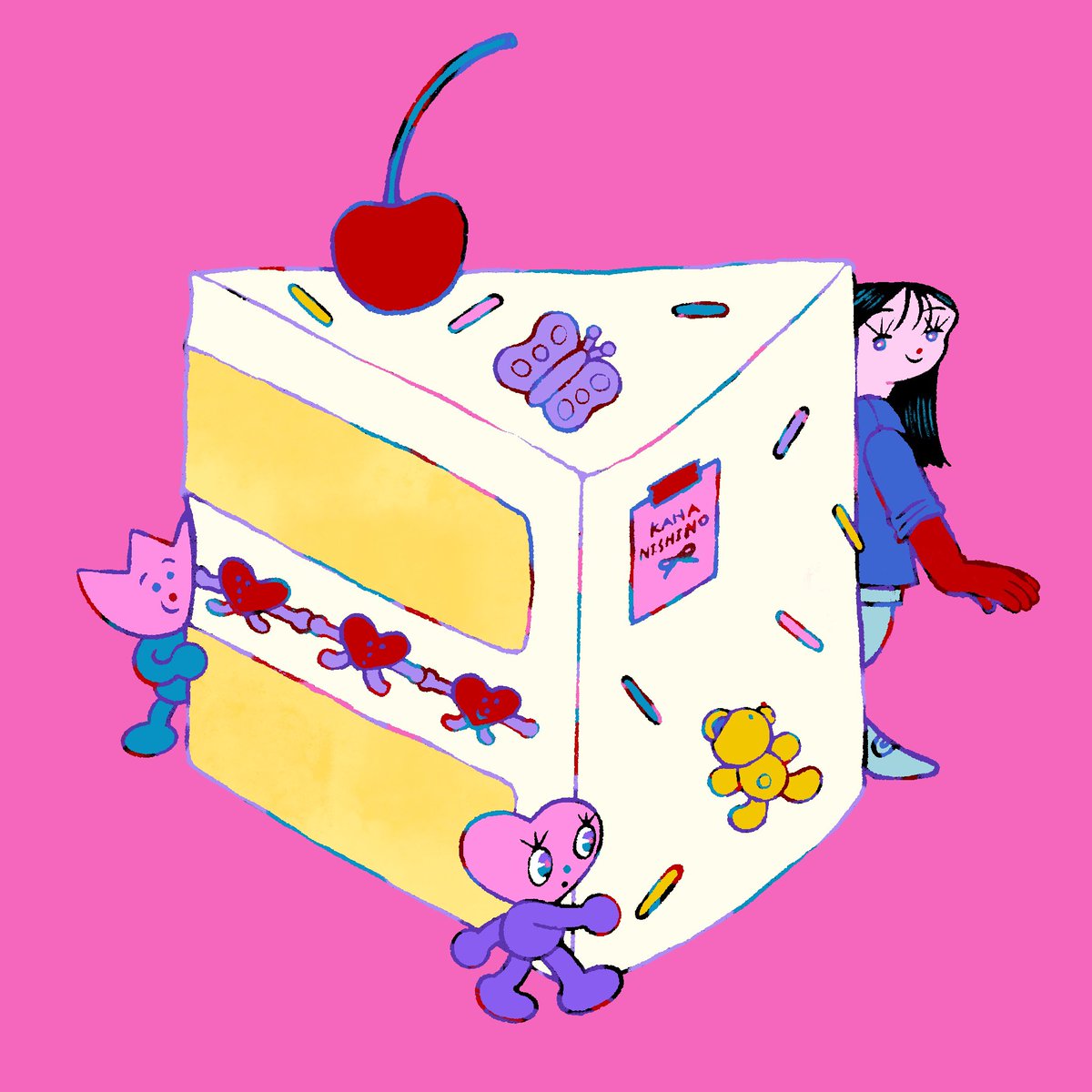 ダブルハートちゃん💕 ↓ ダブハ💕 ↓ ダブハち💕(ダブルハートちゃん