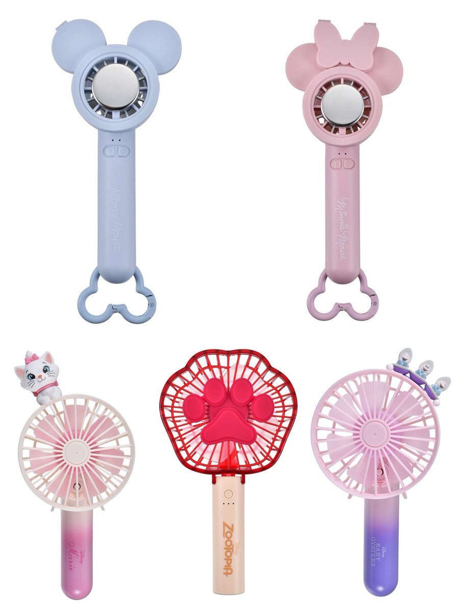 ズートピア ハンディファン 扇風機 肉球 アイス 2way ディズニーストア