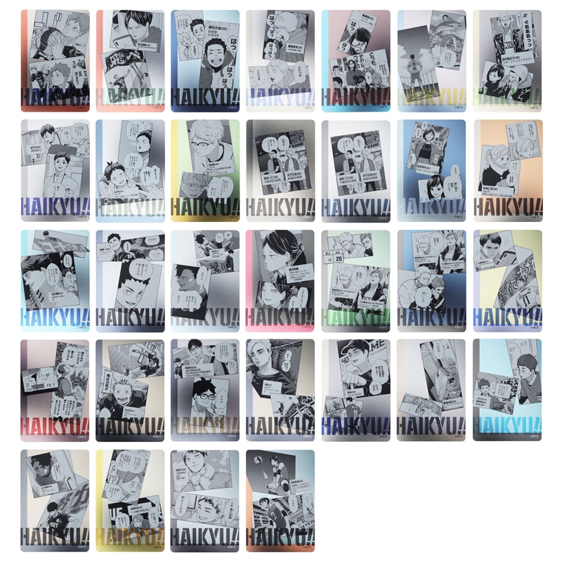 JCS最速先行受注販売『ハイキュー!!』 「KIRA☆PICARD［キラピカード