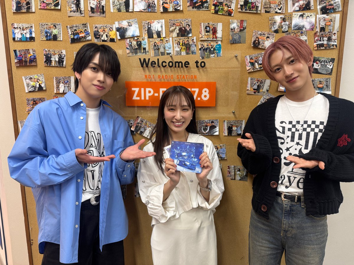 ZIP-FM「palette」 @zip_palette MAZZEL(マーゼル)の #NAOYA #EIKI が