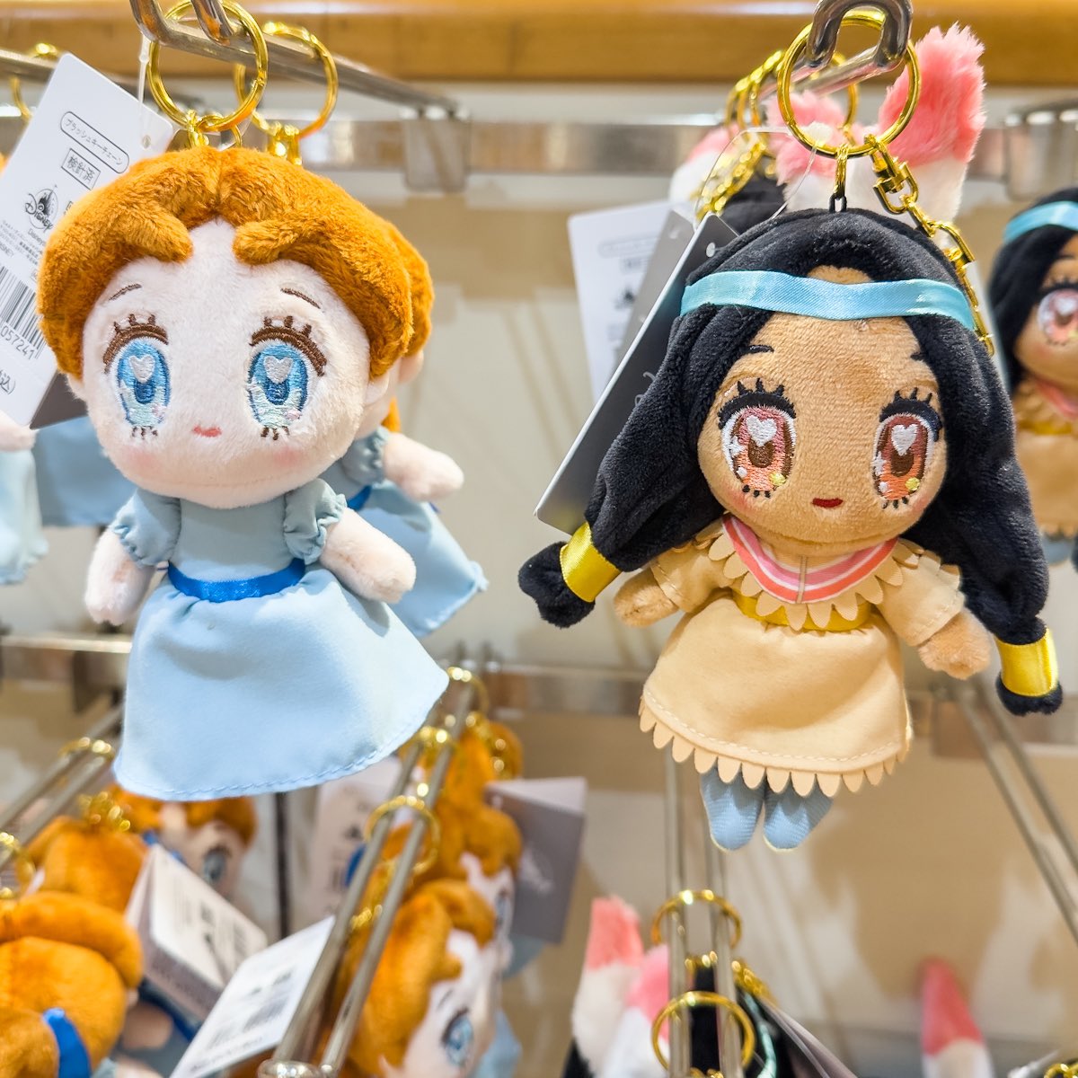 ピーター・パン ぬいぐるみキーチェーン TINY ウェンディ タイガー