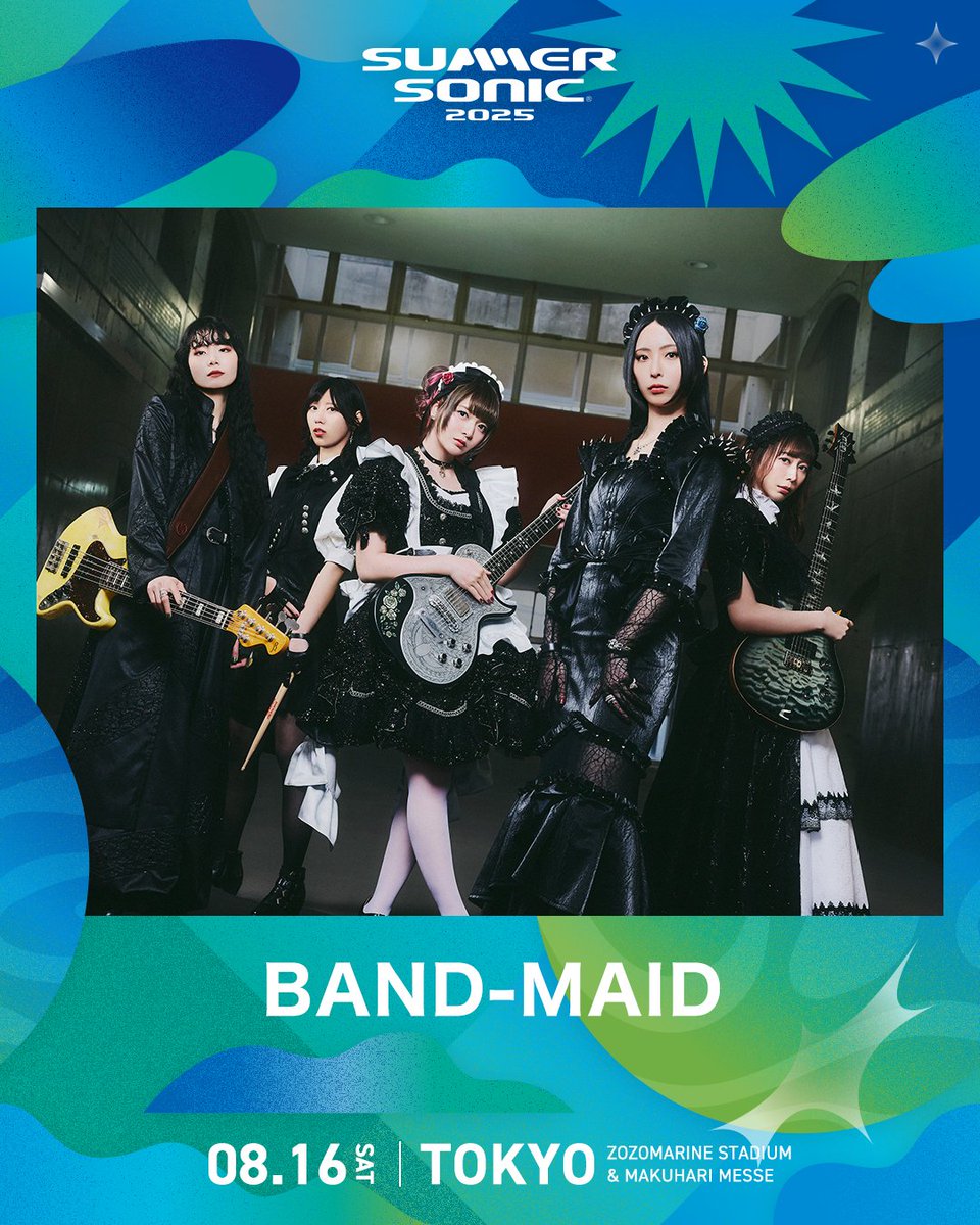 BAND-MAID バンドメイド SCOOOOOP 店頭告知ポスター NEWS] BAND-MAID