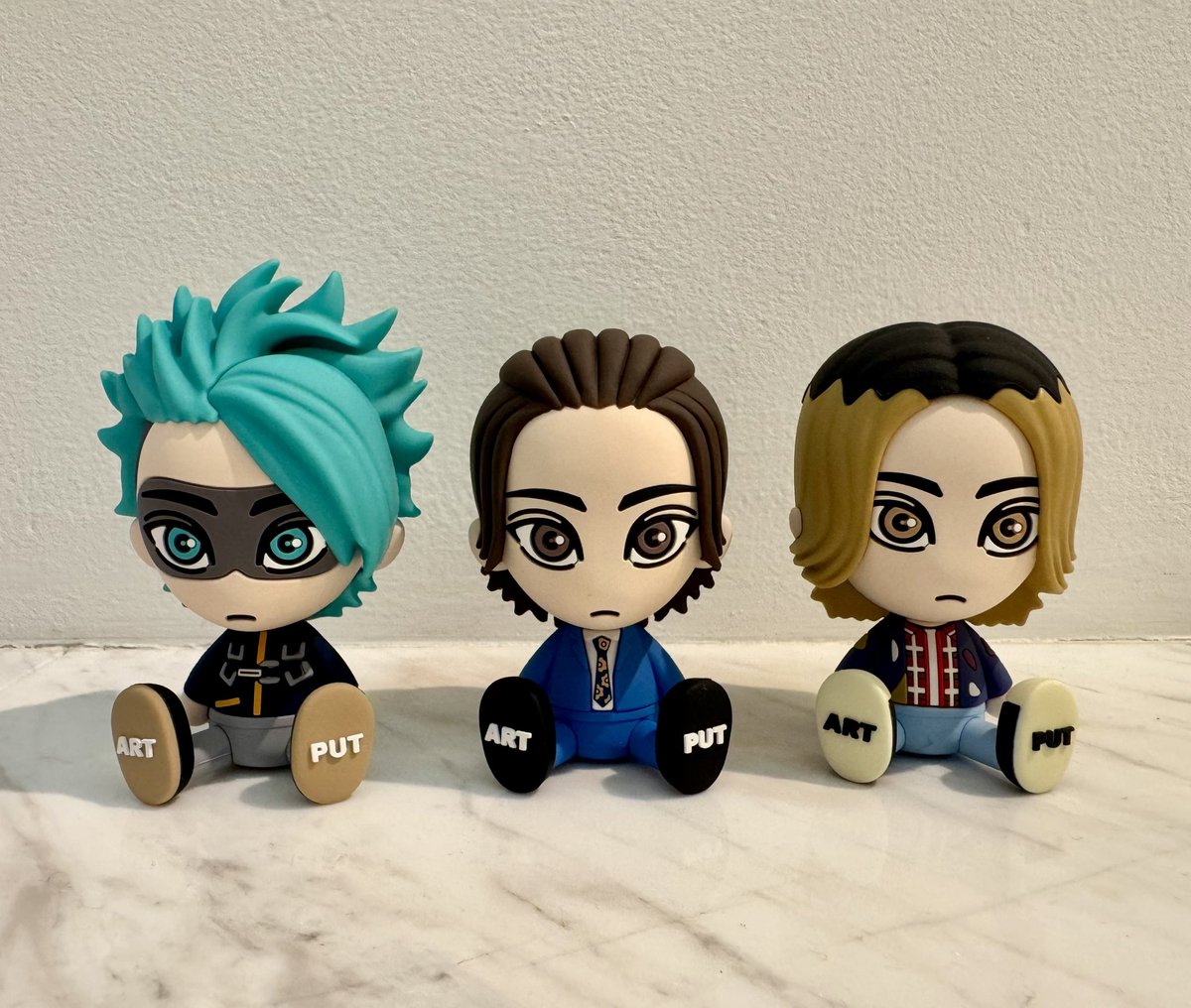 きょものお家にもやってきたんだねー！フィギュアとご本人並んでみて