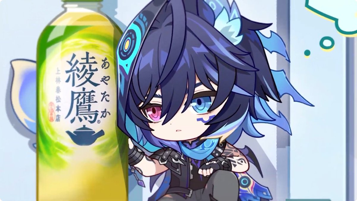 原神』Ver.5.6「背理」予告番組より。 『原神』とコカ・コーラのコラボ