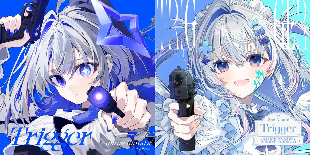 ✨本日発売！／ 💫#天音かなた 2nd Album「Trigger」 ✓通常盤