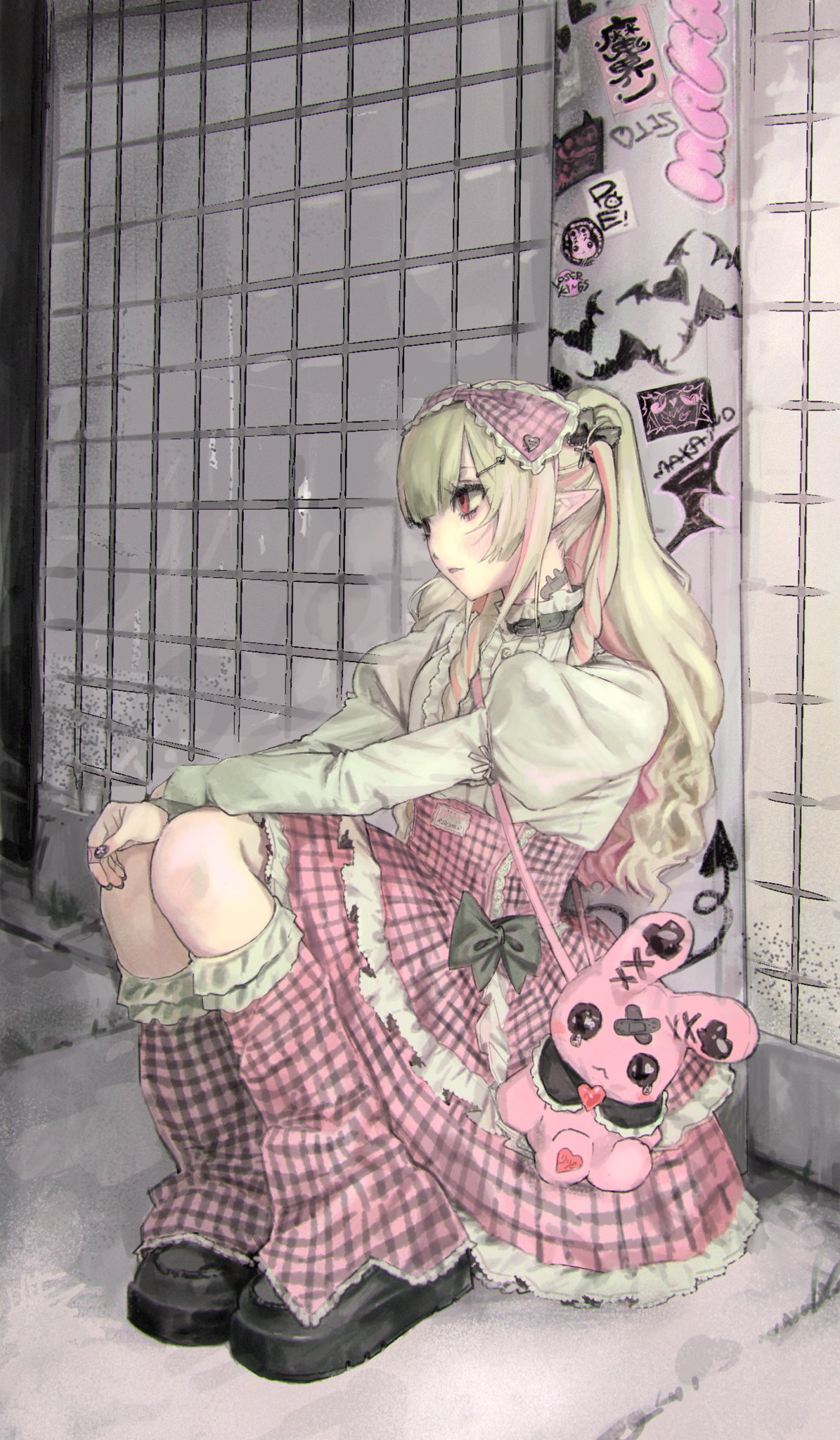 くらやえみ】Emi Kuraya 「冬のにおい」2021年シルクスクリーン