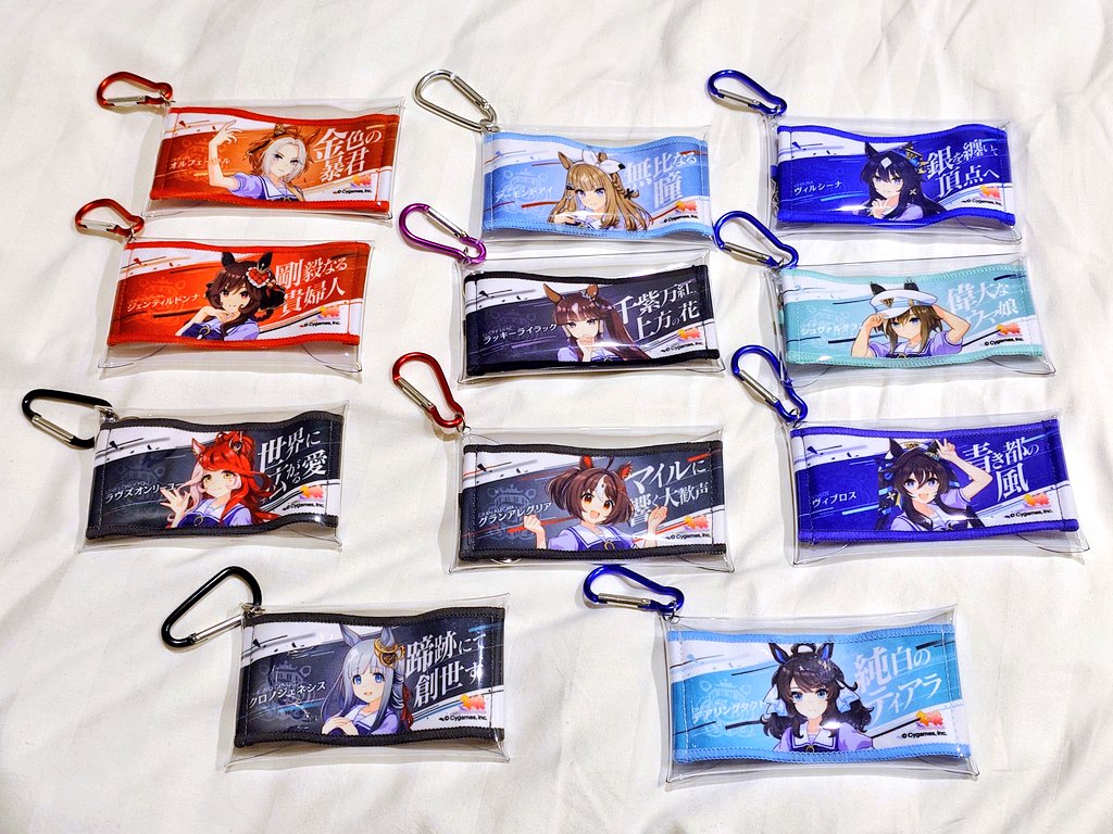 さっそくミニ応援タオルキーホルダーをCanDoのアクスタケースに収めた