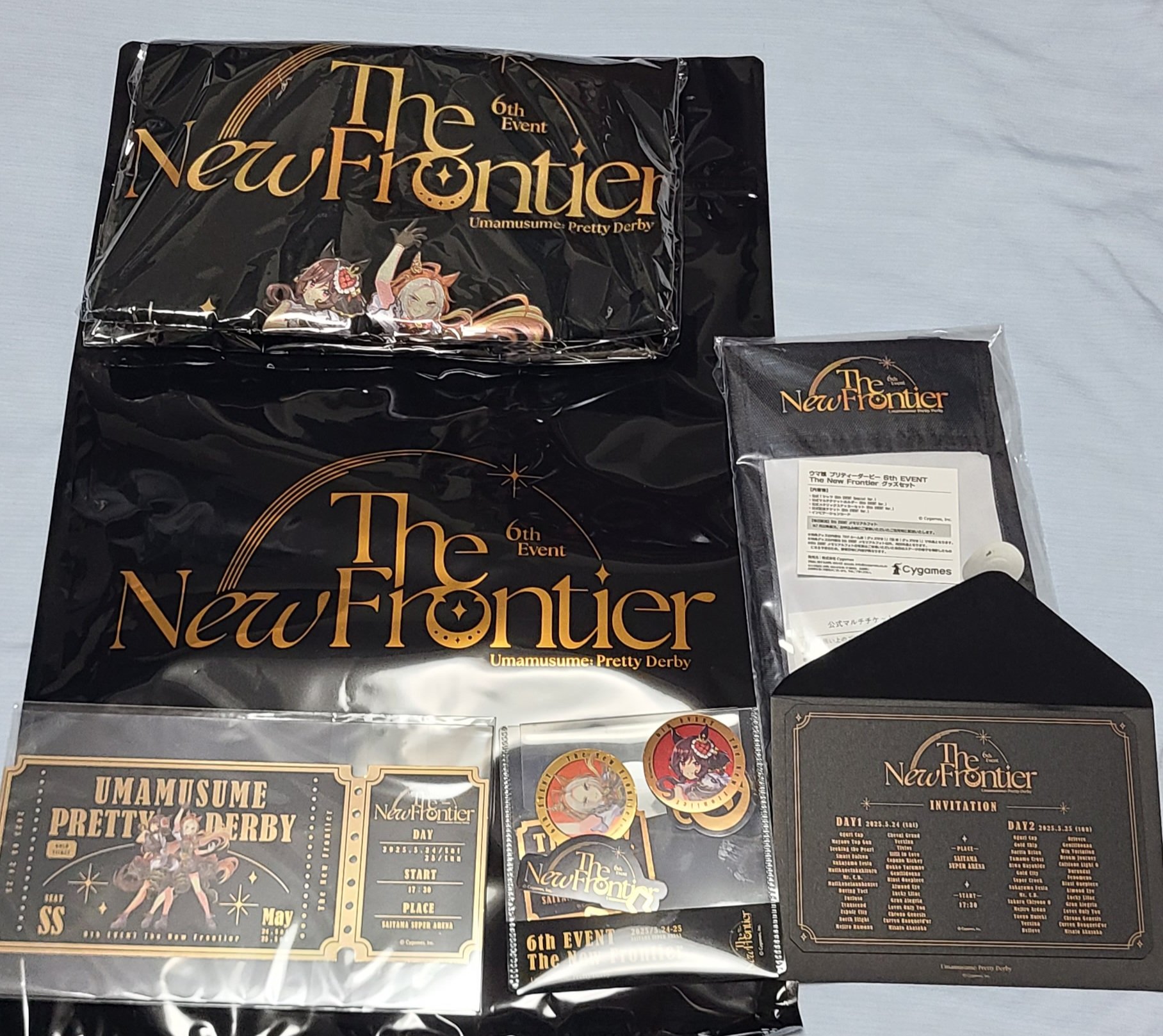 ウマ娘6th 秋公演 特典 The New Frontier SS席グッズセット CyStore