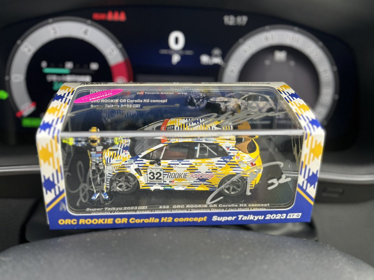 1/43 Spark の水素カローラ ORC ROOKIE GR Corolla H2 Concept