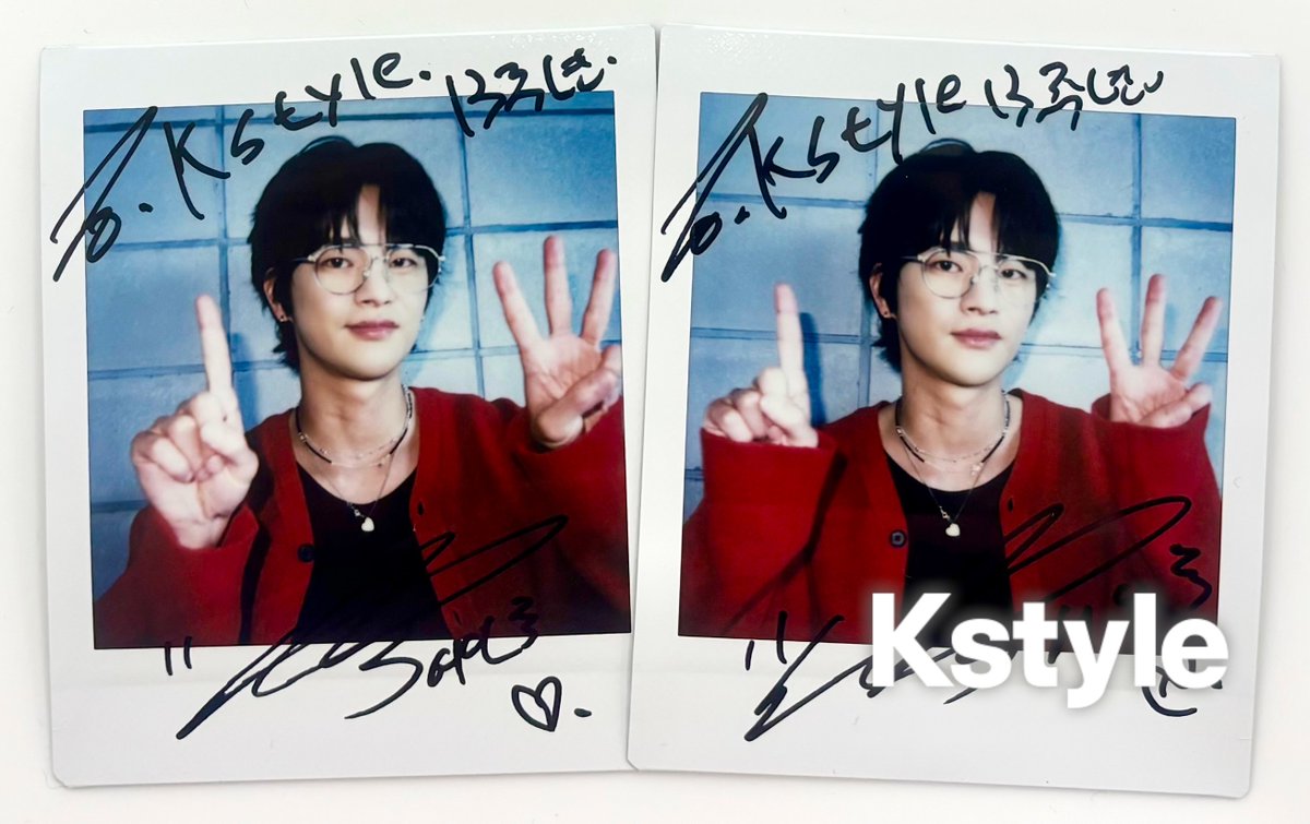 Kstyle13周年プレゼント🎁】 ソ・イングク直筆サイン入りポラを 抽選で