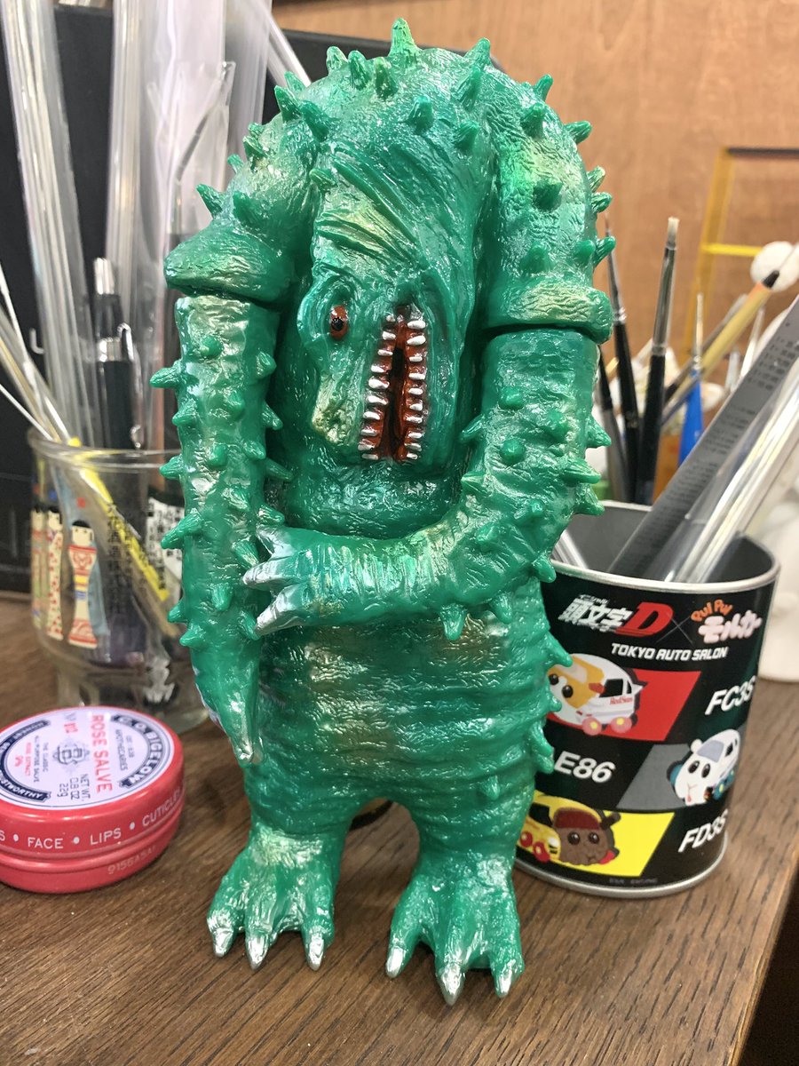 大きいサイズ leoソフビ坊や グリーンモンス ワンフェス ソフビ 大きい