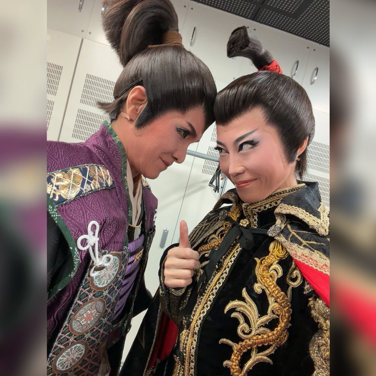 梅雨将軍信長 光秀と信長のツーショットです📸 そしていよいよ大阪公演