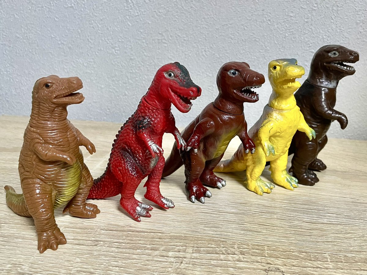 レトロソフビ】マルシンジャパン ティラノサウルス 希少】MARUSIN