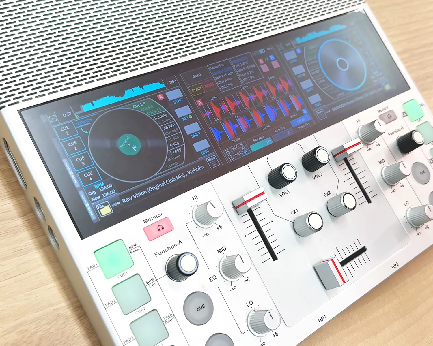 ポータブルDJマシン「Musignal FJ1」OTAIRECORDで取扱開始しました