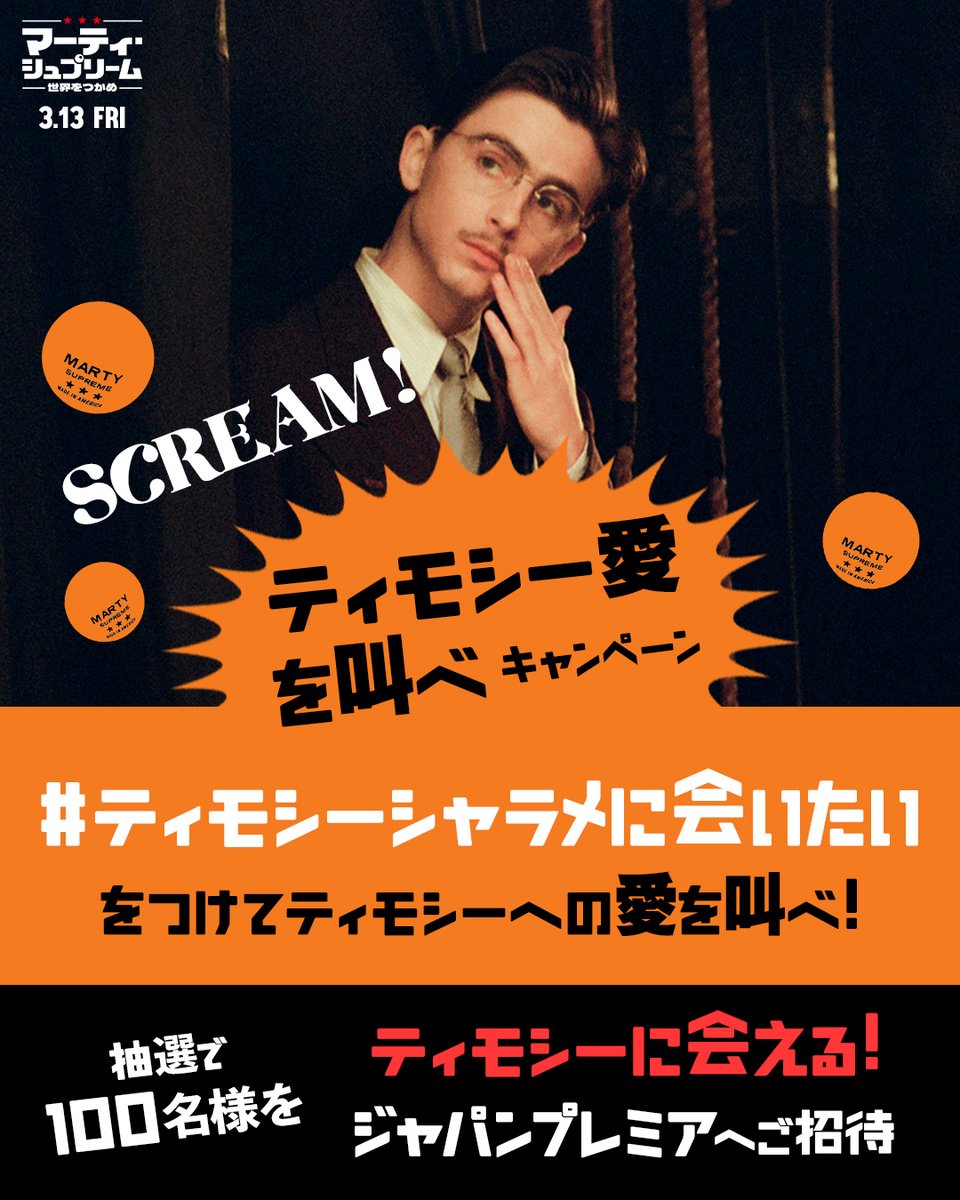 ティモシー・・シャラメのここが好き！って想いを①〜⑤までポストしま