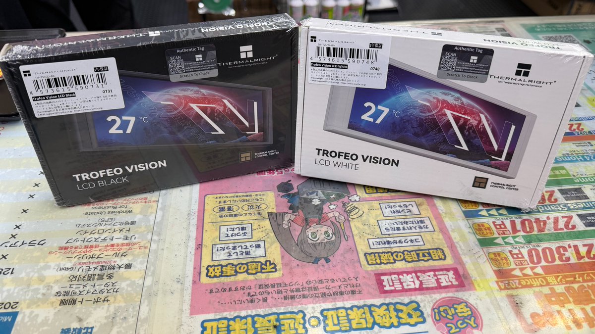 6F】🆕本日発売新製品🎉 Thermalright Trofeo Vision LCD 税込6,480円