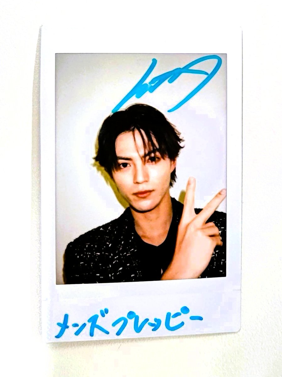 簡秀吉 さんサイン入りチェキプレゼント🖤】 #メンズプレッピー 2026年