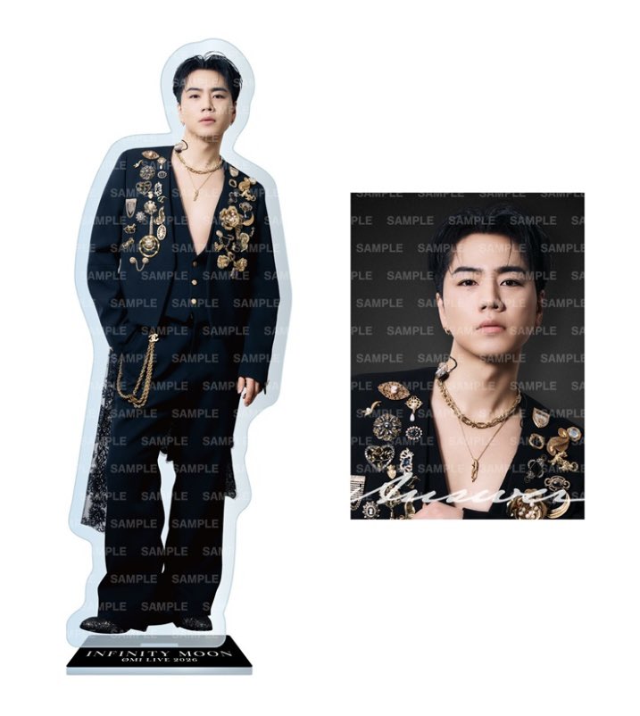 BIG Acrylic stand & Photo card絵柄解禁】 『ØMI LIVE 2026