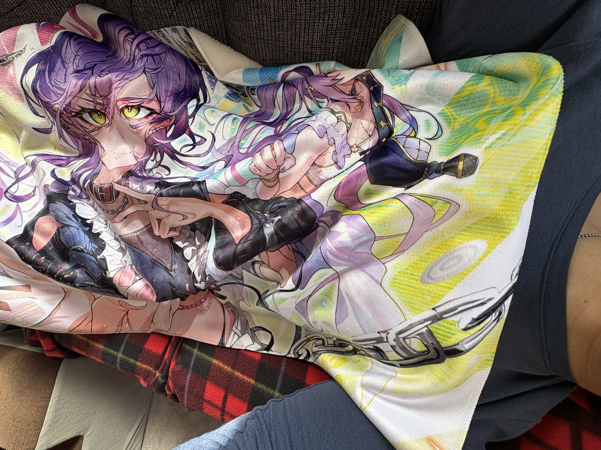 ブランケットをブランケットとして使う派 文章的には？？？