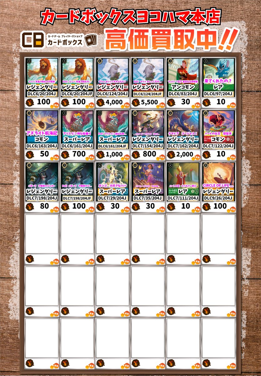 ディズニー・ロルカナ買取情報！ アリエル 麗しい歌姫 ｽｰﾊﾟｰﾚｱ 200