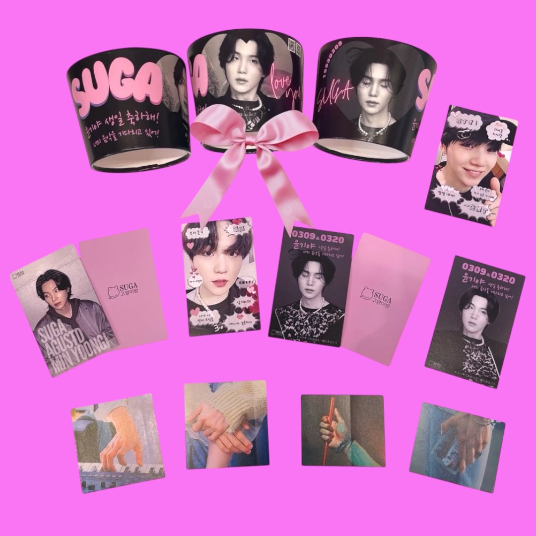 BTS #SUGA #ユンギ さん 🎀NEKOCAFE🎀3/6〜9 @SUGAcatroom さま