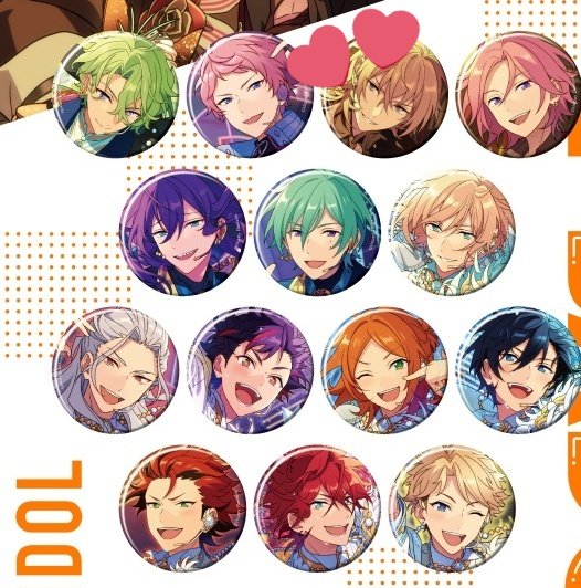 仮約束/交換】あんスタ 缶バッジコレクション2026 feb idol 譲→日和10