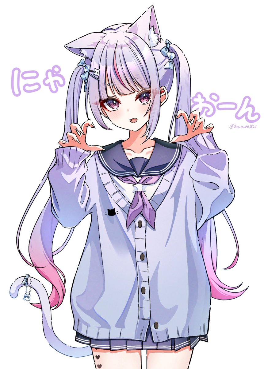 🐰みみたにゃおーん🍭 #ミミ画