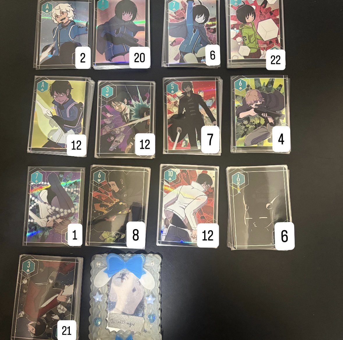 交換/讓渡】ワールドトリガー ワートリ オーロラトランプ ジャンプ