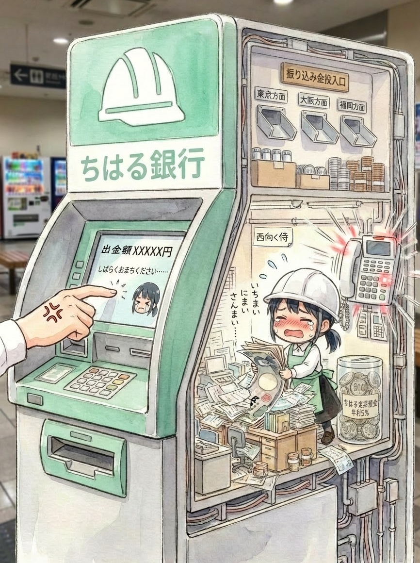 オレに手伝わせろ！（金を数える仕事歴30年）